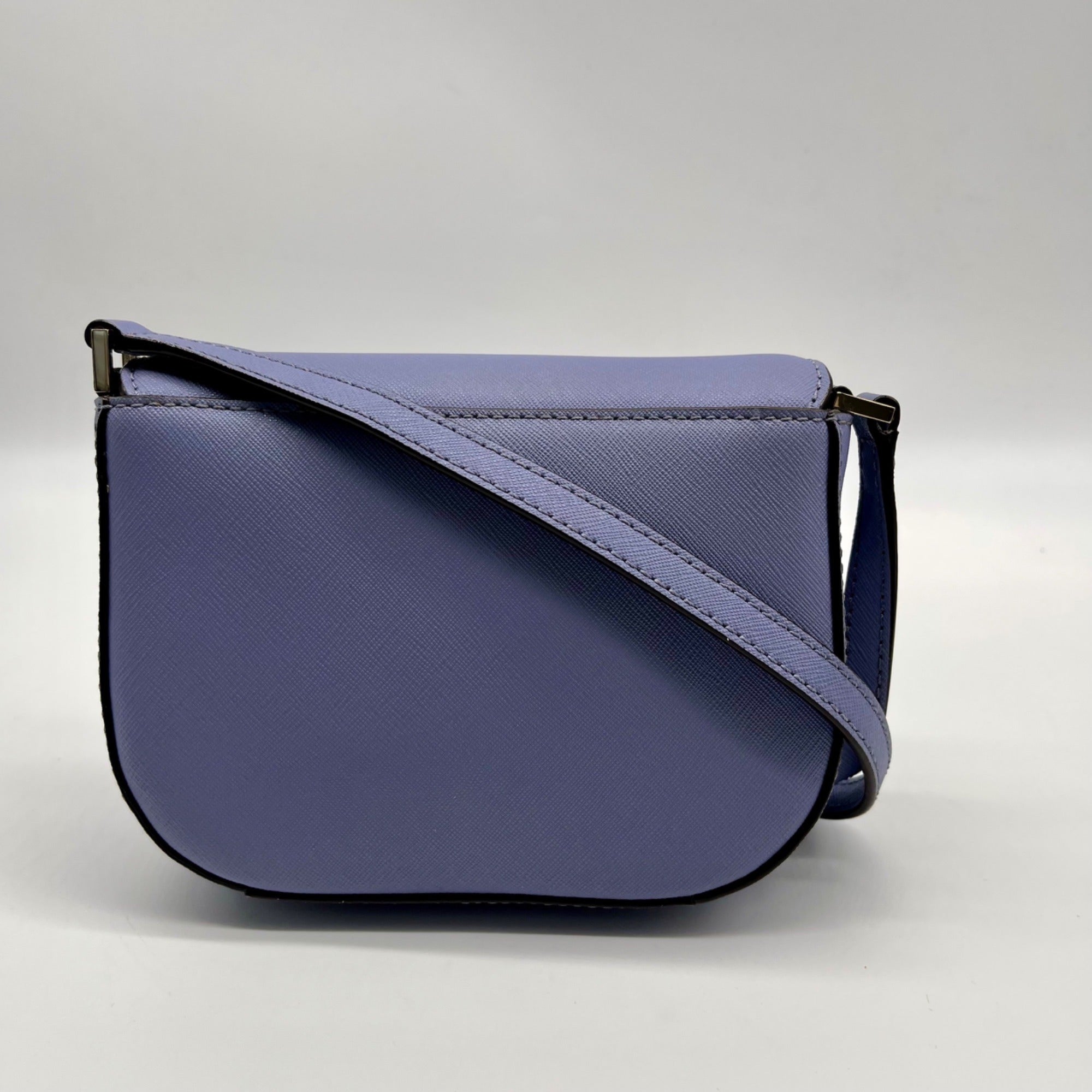 Kate Spade Lilac Laurel Way Carsen Saffiano Leather Crossbody Bag