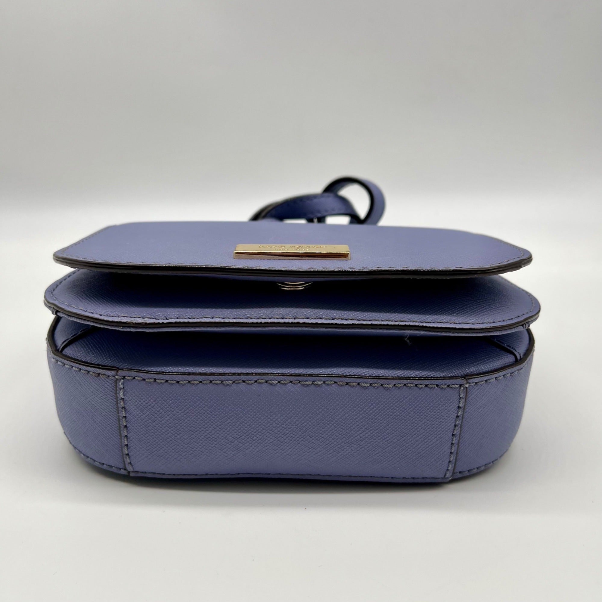 Kate Spade Lilac Laurel Way Carsen Saffiano Leather Crossbody Bag