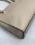 Kate Spade Beige Leather Montford Jovie Park Tote Bag
