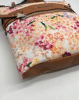 Dana Buchman Tan and Multicolored Everly Crossbody Bag