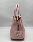 Kate Spade Pink Pebbled Leather Deco Convertible Satchel Bag