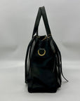 Raven & Lily Black Leather Tote Bag