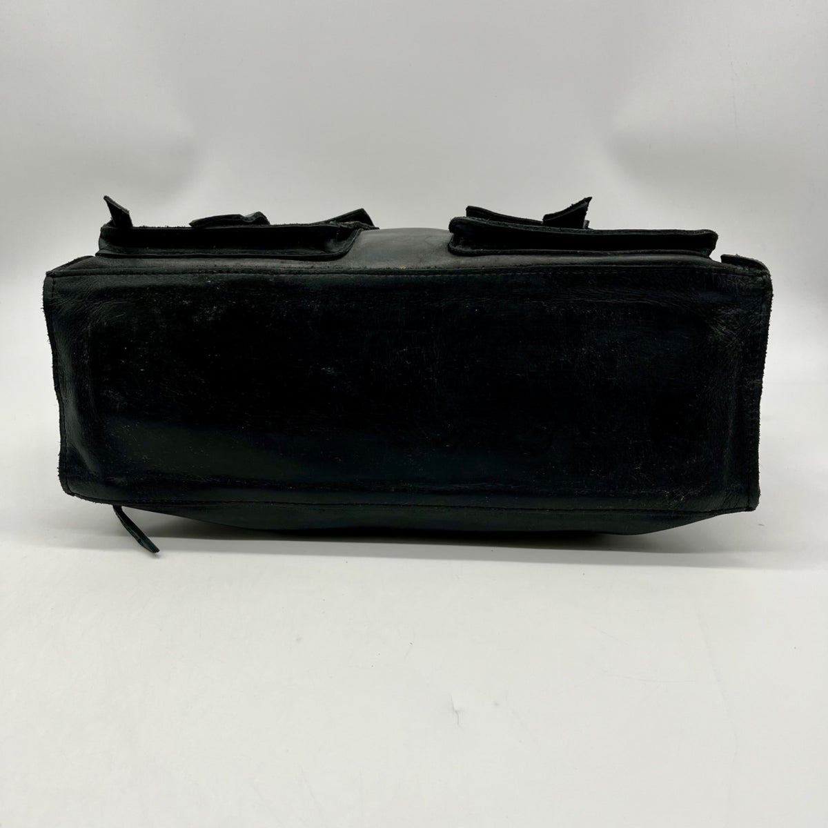 Raven &amp; Lily Black Leather Tote Bag