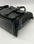 Raven & Lily Black Leather Tote Bag