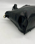 Raven & Lily Black Leather Tote Bag