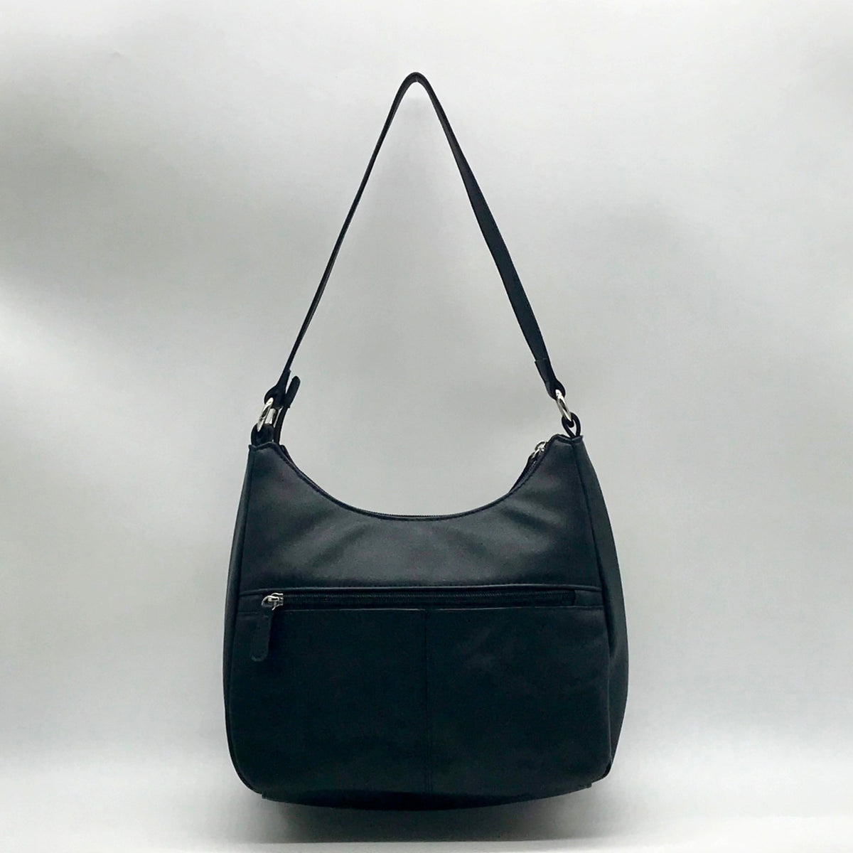 Giani Bernini Black Nappa Leather Shoulder Bag