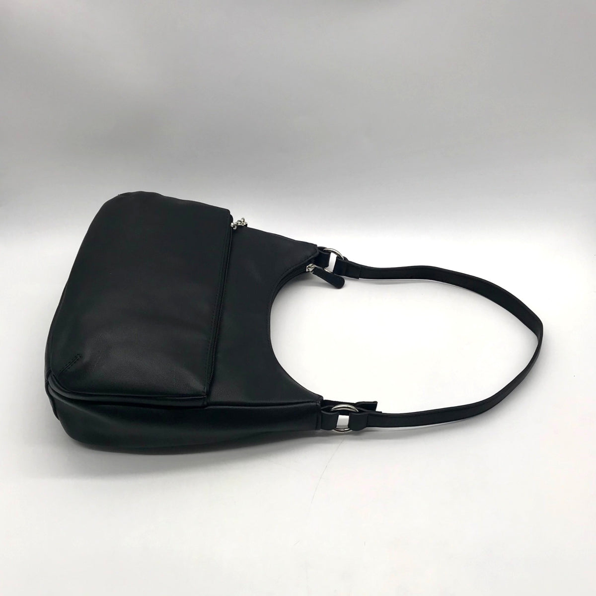 Giani Bernini Black Nappa Leather Shoulder Bag