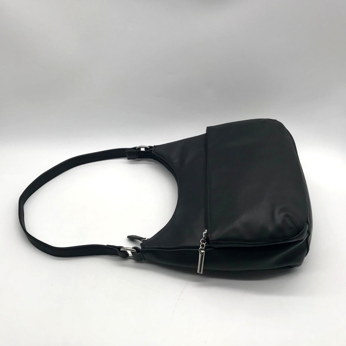 Giani Bernini Black Nappa Leather Shoulder Bag