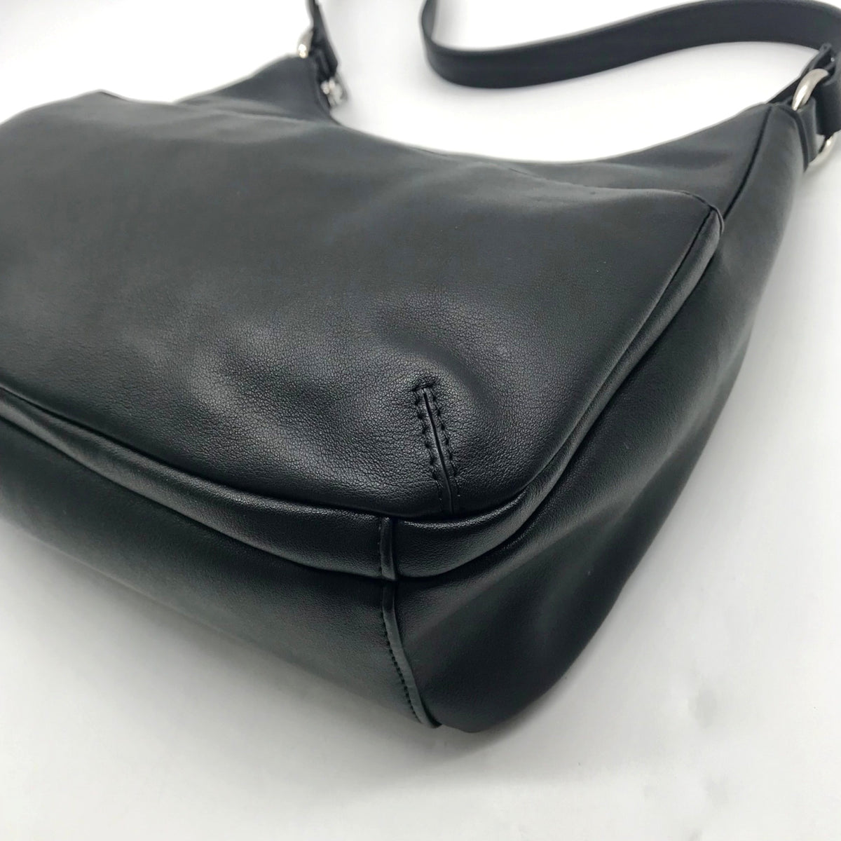 Giani Bernini Black Nappa Leather Shoulder Bag