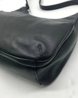 Giani Bernini Black Nappa Leather Shoulder Bag