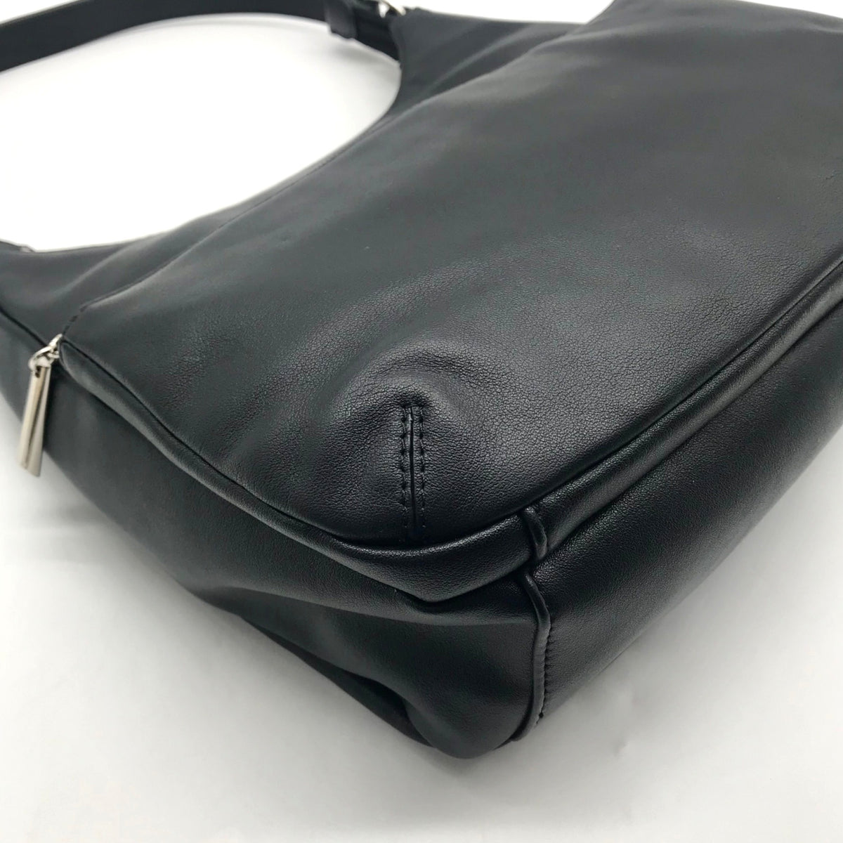 Giani Bernini Black Nappa Leather Shoulder Bag