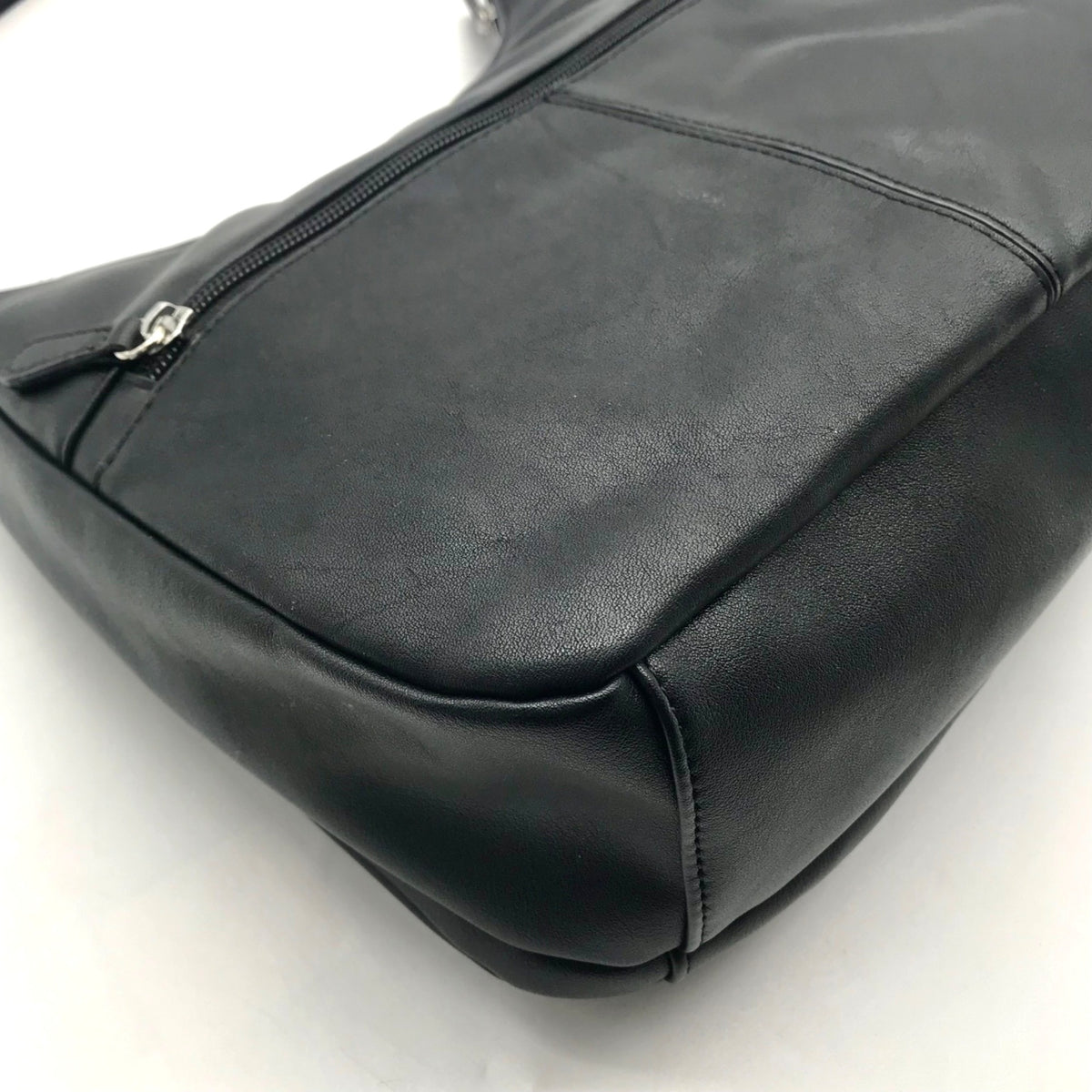 Giani Bernini Black Nappa Leather Shoulder Bag