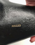 Arezzo Black Leather Shoulder Bag