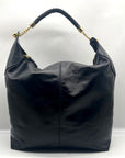 Arezzo Black Leather Shoulder Bag