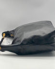 Arezzo Black Leather Shoulder Bag