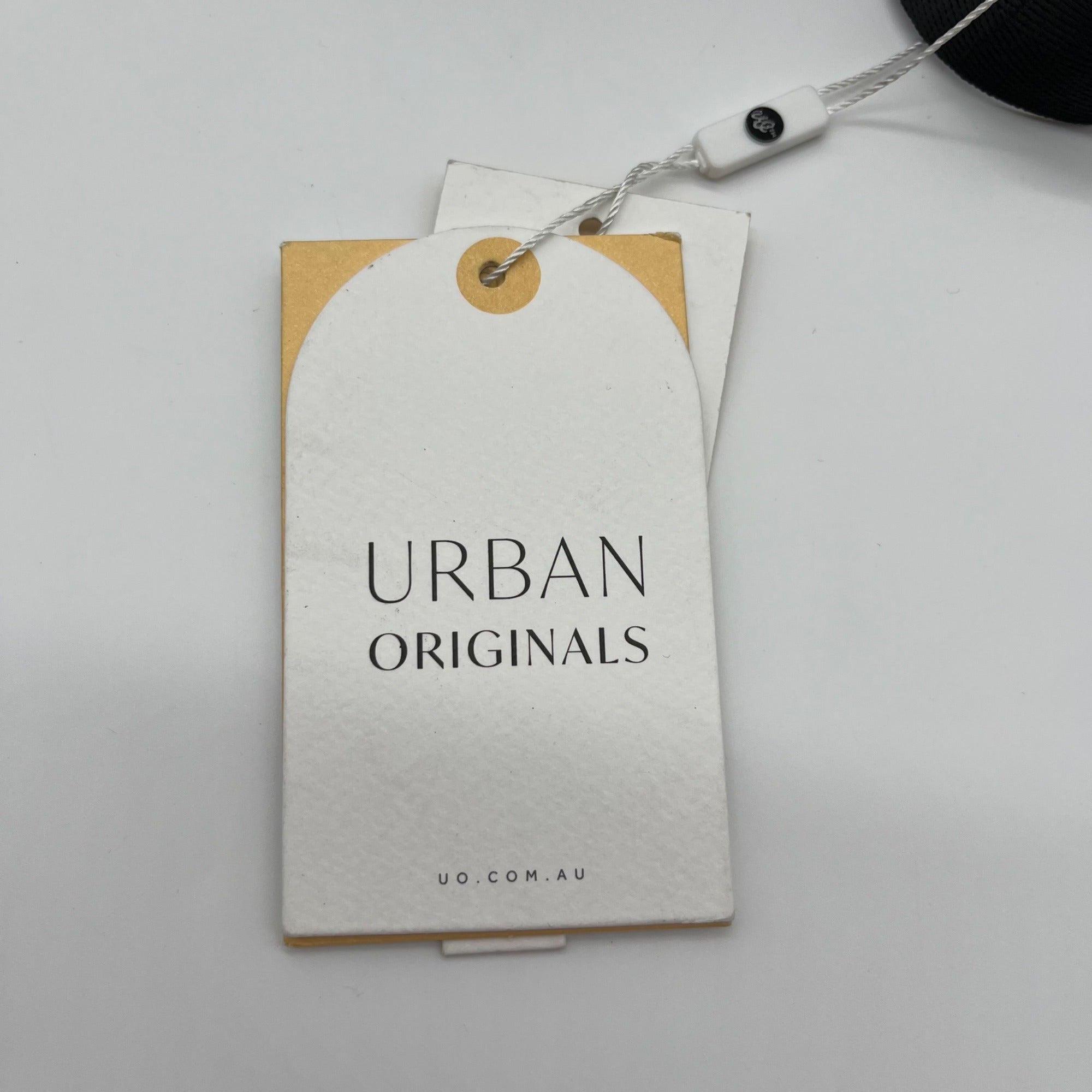 Urban Originals Black Polyester Backpack
