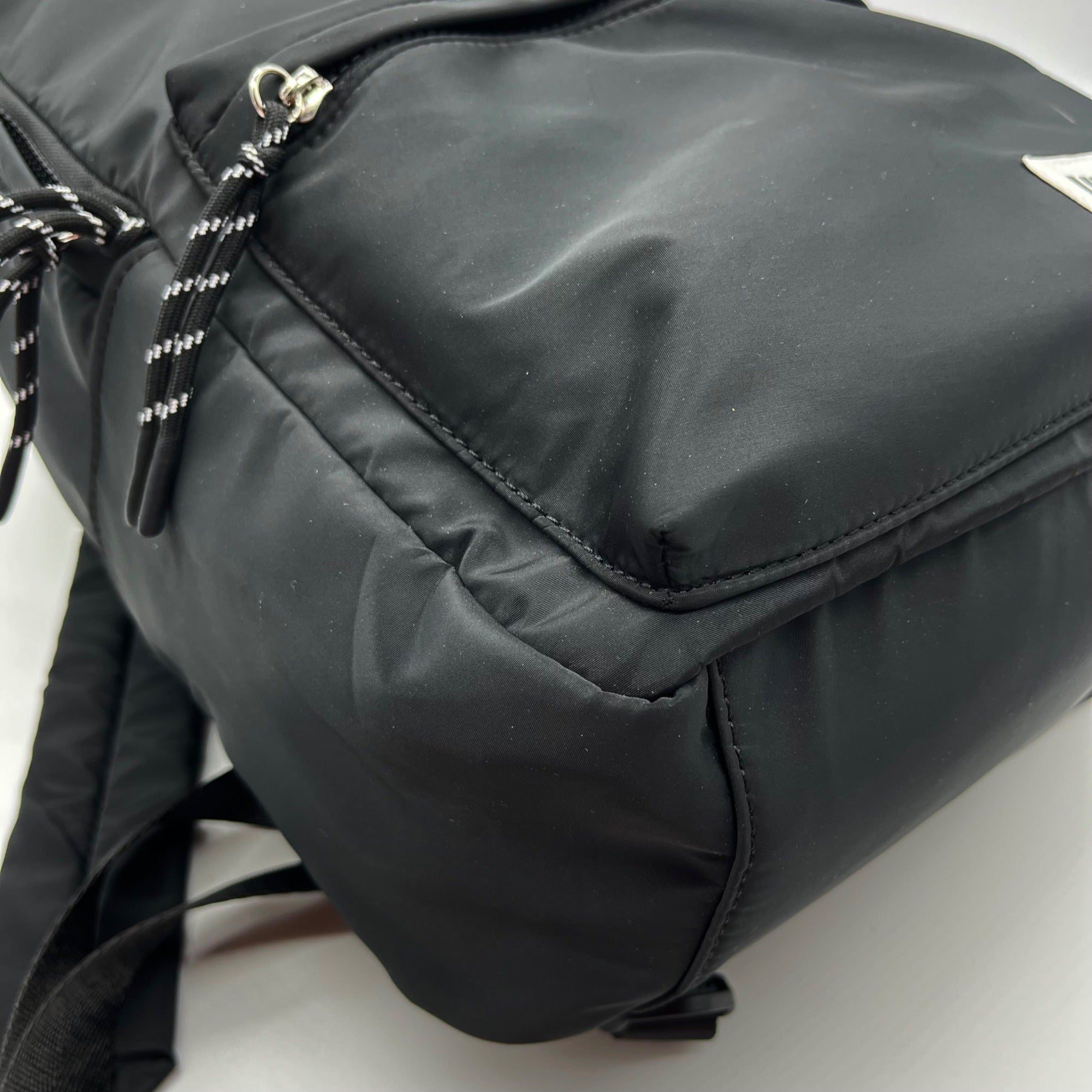 Urban Originals Black Polyester Backpack
