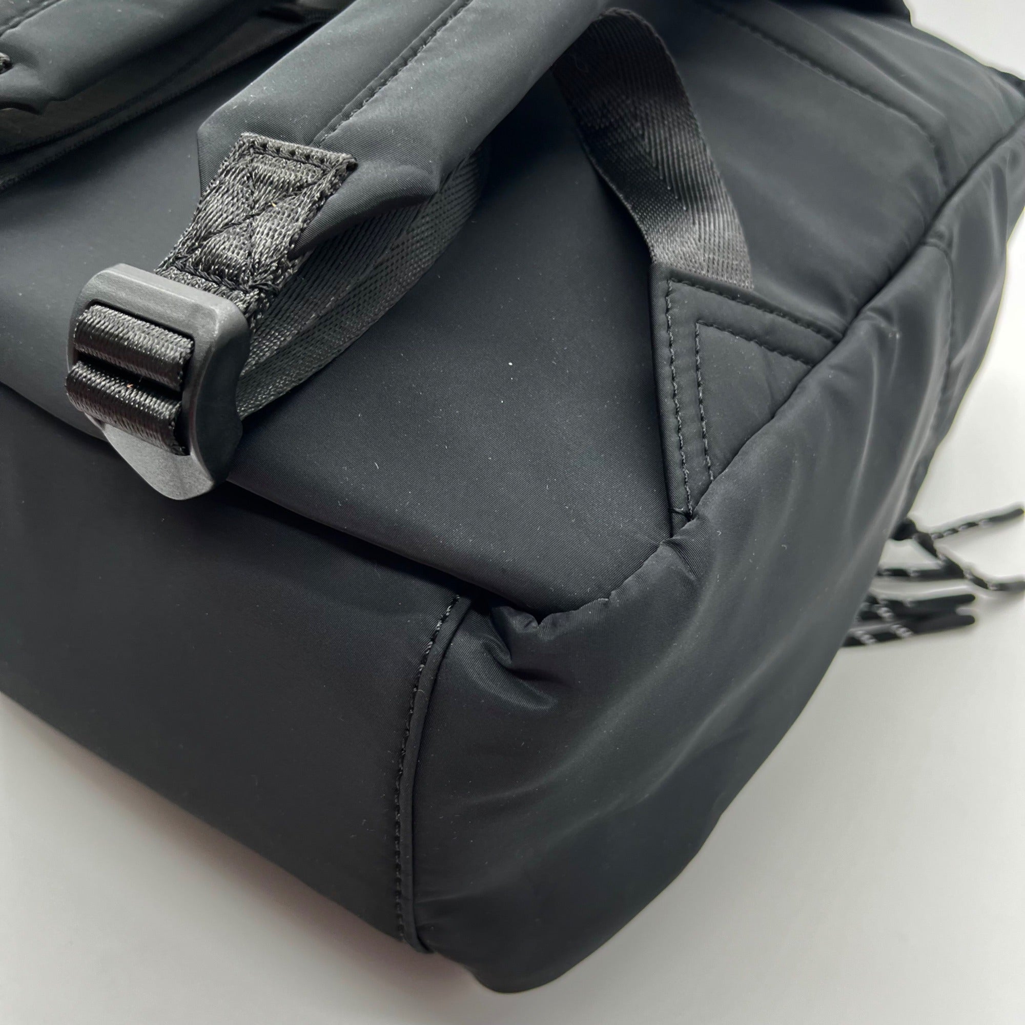 Urban Originals Black Polyester Backpack