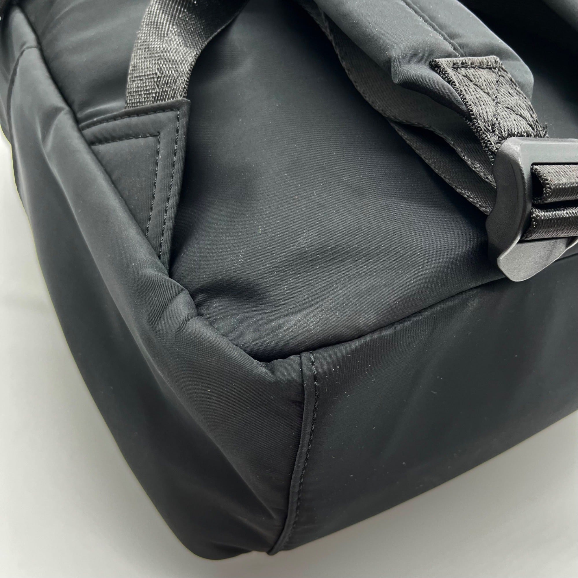 Urban Originals Black Polyester Backpack