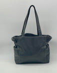 Club Rochelier Black Pebbled Leather Handbag