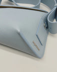 Alexander Mcqueen Blue Leather Shoulder Bag