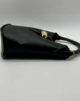 H & M Black Faux Leather Bucket Bag