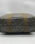 Yves Saint Laurent Beige & Brown  Canvas Vintage Giraffe Print Duffel Bag