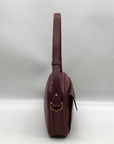 Cartier Burgundy Leather Must De Cartier Shoulder Bag