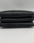 Giani Bernini Black Leather Mini Crossbody Bag