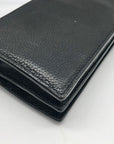 Kate Spade Black Pebbled Leather Larchmont Avenue Alegra crossbody Wallet
