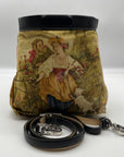 Brighton Black Leather Reversible Jodi Romantic & Victorian Crossbody