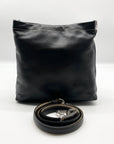 Brighton Black Leather Reversible Jodi Romantic & Victorian Crossbody