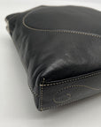 Brighton Black Leather Reversible Jodi Romantic & Victorian Crossbody