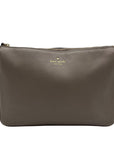 Kate Spade Gray Pebbled Leather Mulberry Street Madeline Crossbody Bag