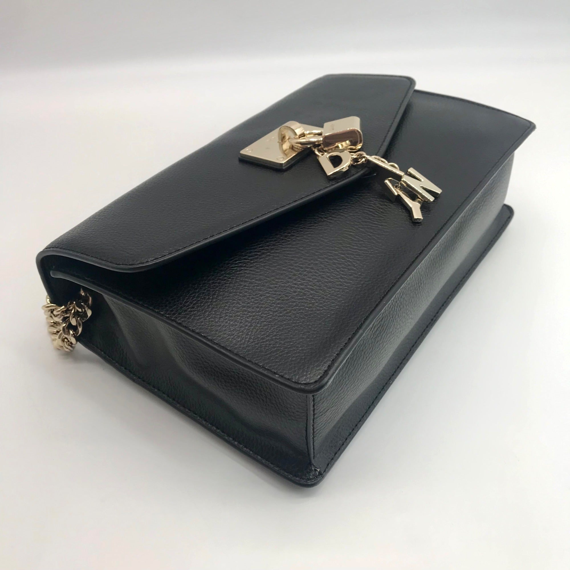 DKNY Black &amp; Gold Shoulder Bag