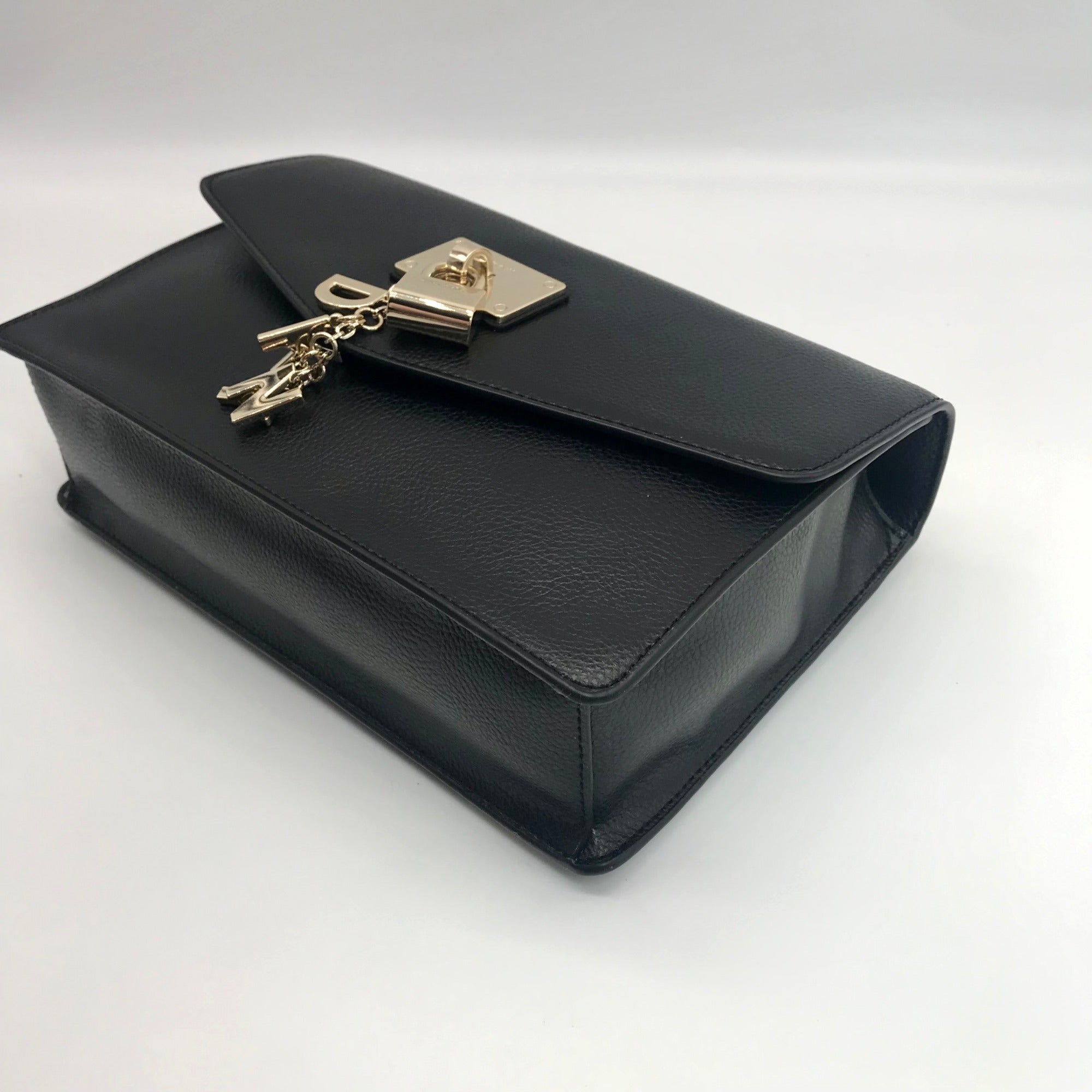 DKNY Black &amp; Gold Shoulder Bag