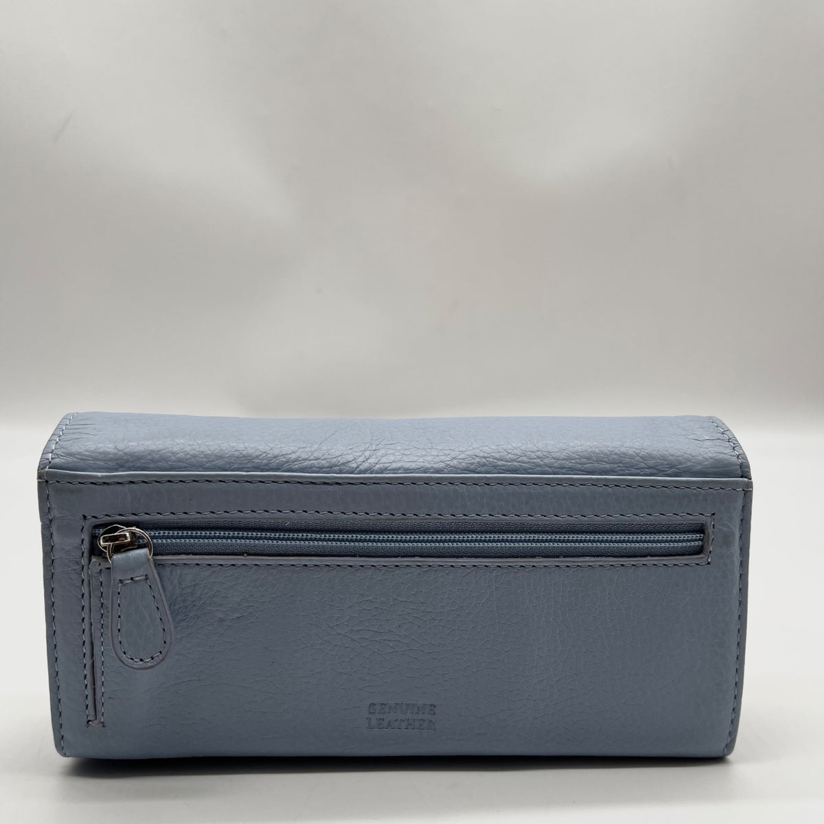 Giani Bernini Chambray Pebble Leather Receipt Wallet