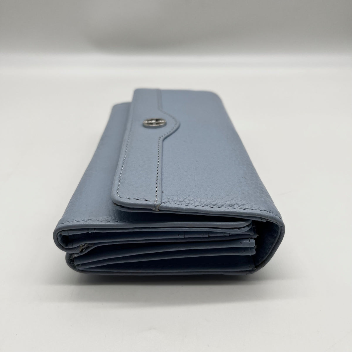 Giani Bernini Chambray Pebble Leather Receipt Wallet