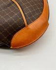 Rioni Brown Signature Monogram Shoulder Bag