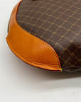 Rioni Brown Signature Monogram Shoulder Bag