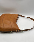 Hobo Slouchy Brown Leather Shoulder Bag