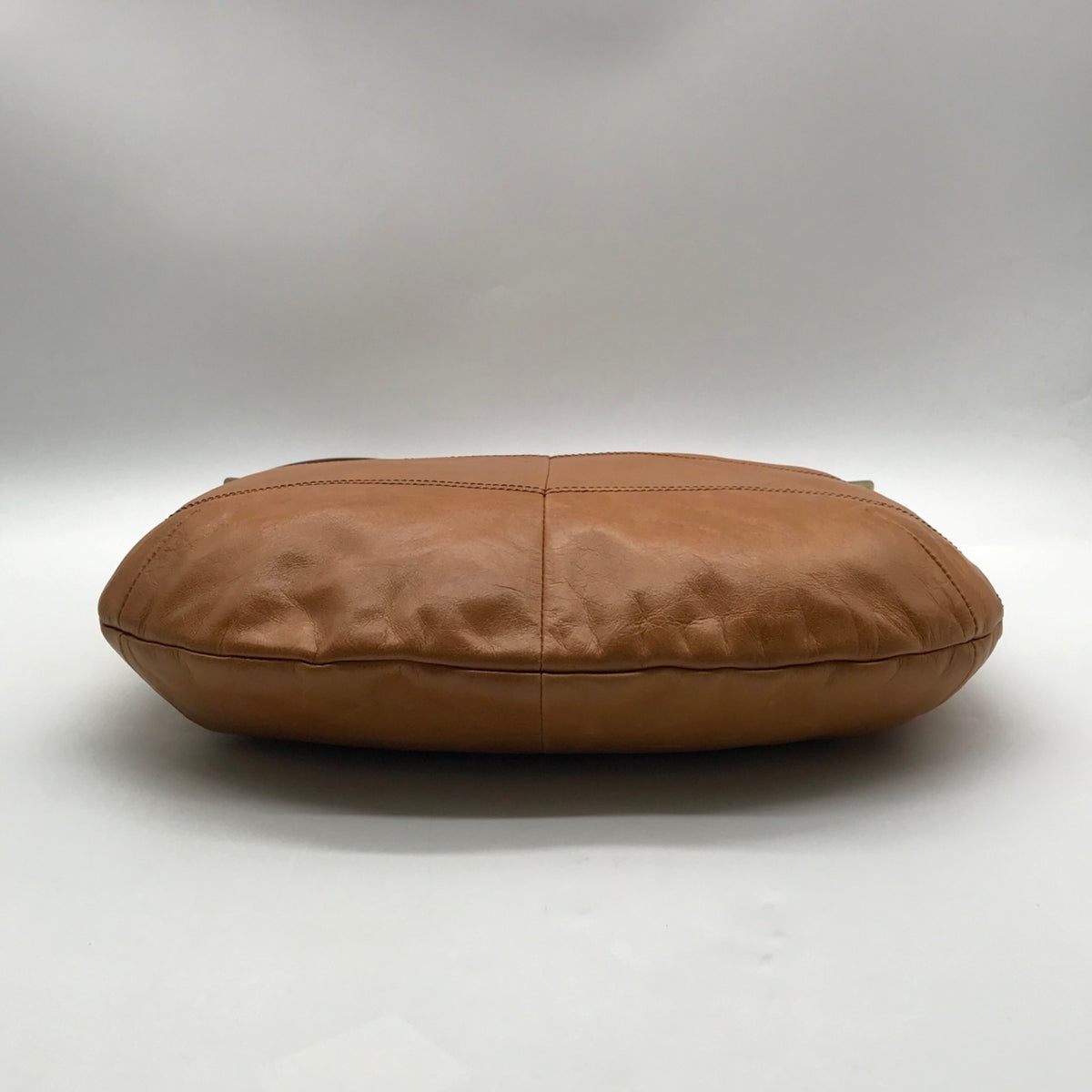 Hobo Slouchy Brown Leather Shoulder Bag