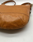 Hobo Slouchy Brown Leather Shoulder Bag