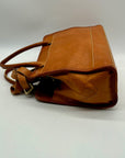 Noonday Collection Tan Leather Bravo Bag