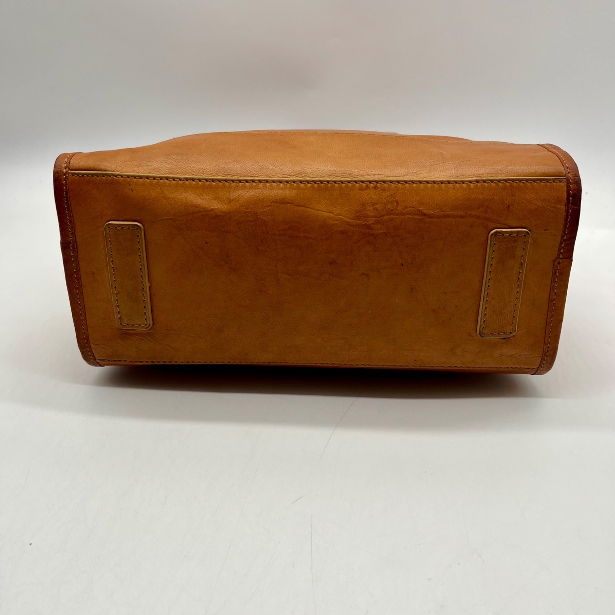 Noonday Collection Tan Leather Bravo Bag