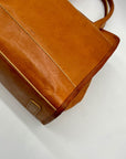 Noonday Collection Tan Leather Bravo Bag