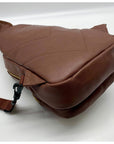 Unbranded Brown Multi Pocket Sling Backpack