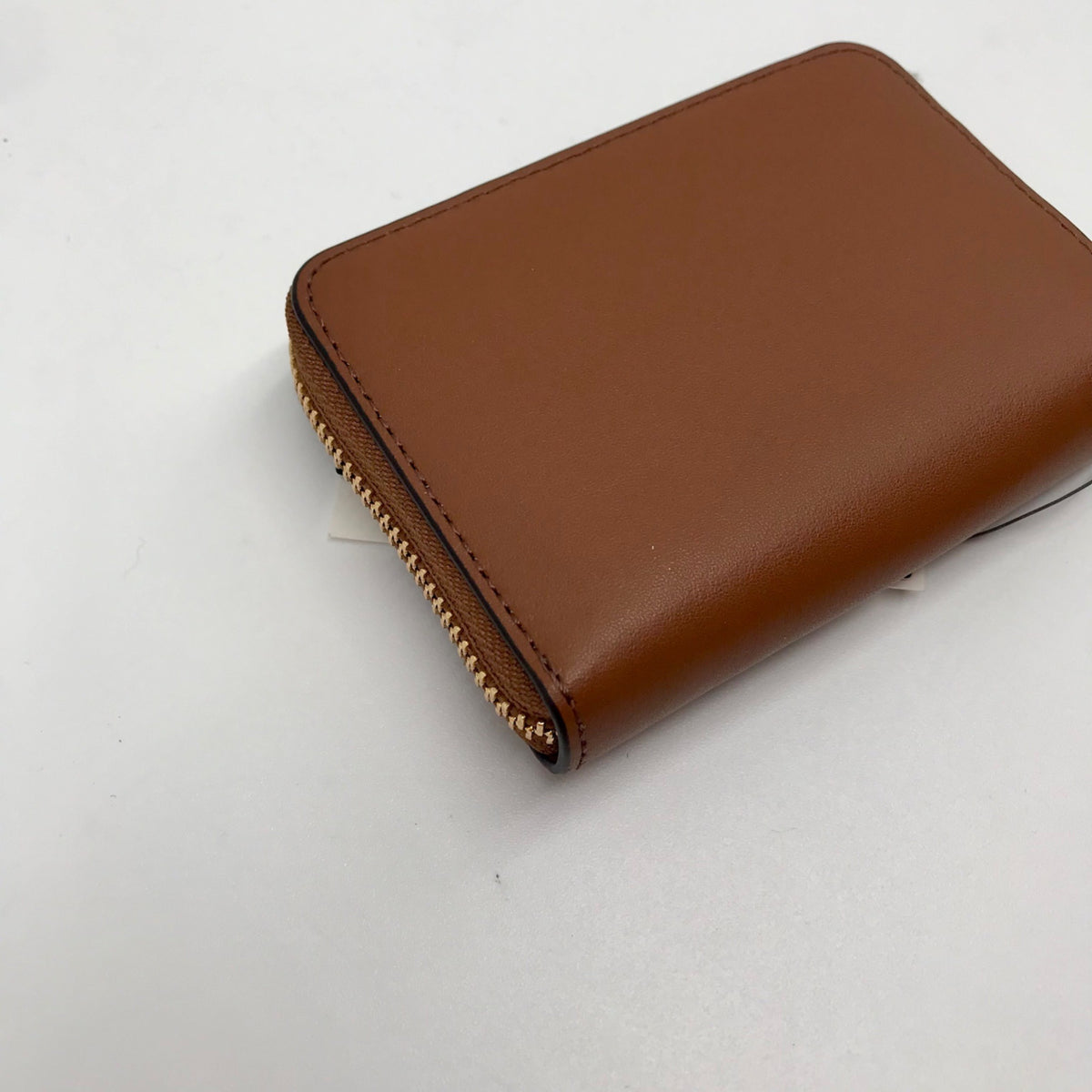 Ralph Lauren Brown Leather Zip Wallet
