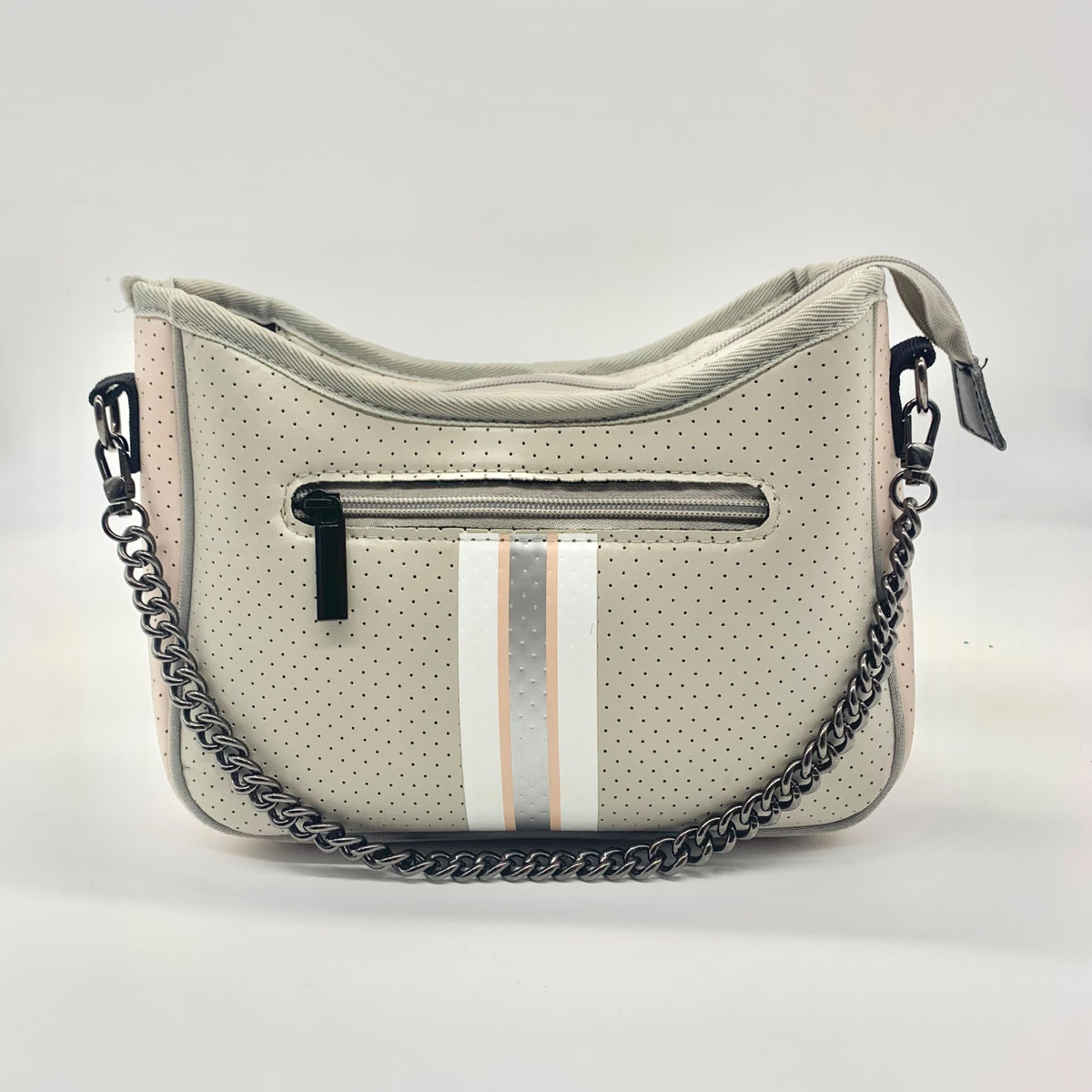 Haute Shore Grey Neoprene Blair Crossbody With Pouch