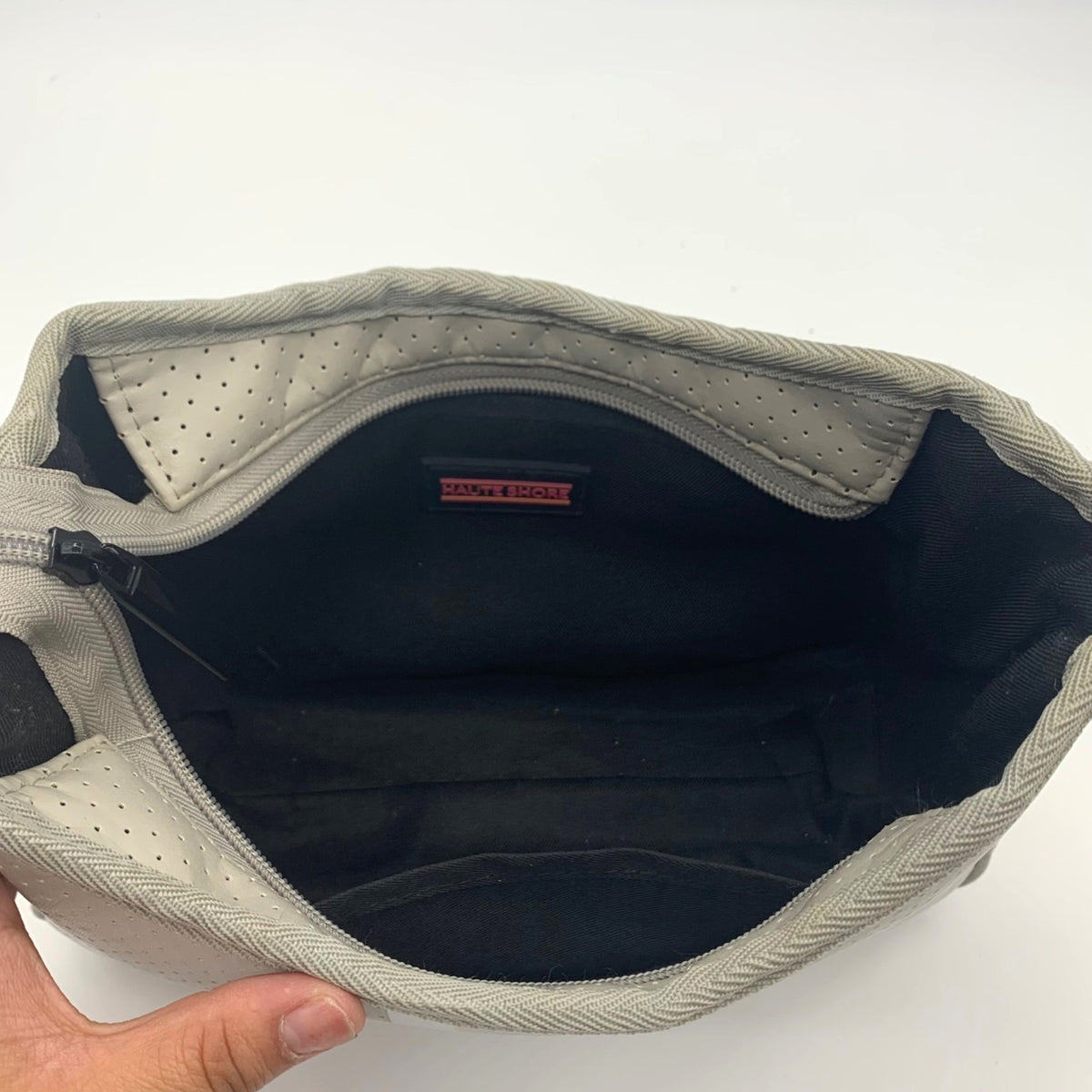 Haute Shore Grey Neoprene Blair Crossbody With Pouch